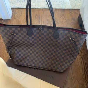 Authentic Louis Vuitton Damier Neverfull GM